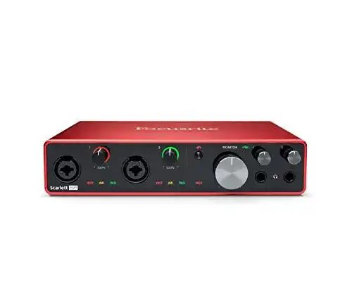 Focusrite Scarlett 8i6 3. Generation USB Audio-Interface für Aufnahmen