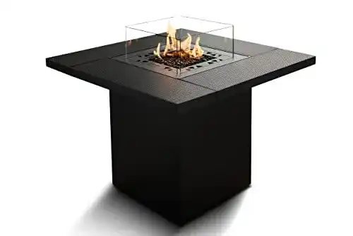 Gas-Feuerstelle Planika Square Table – Feuertisch für den Garten