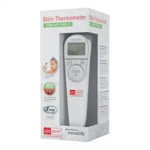 Aponorm Stirnthermometer Fieberthermometer Contact Free