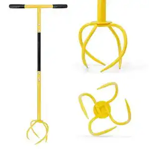 Gartenkralle Hortem Twist Tiller mit abnehmbaren Handklauen