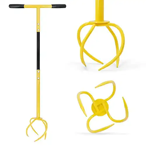 Gartenkralle Hortem Twist Tiller mit abnehmbaren Handklauen