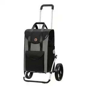 Andersen Einkaufstrolley Royal Shopper Senta grau 49 L