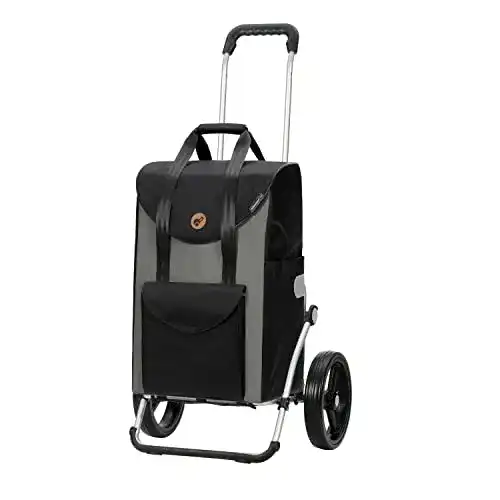 Andersen Einkaufstrolley Royal Shopper Senta grau 49 L