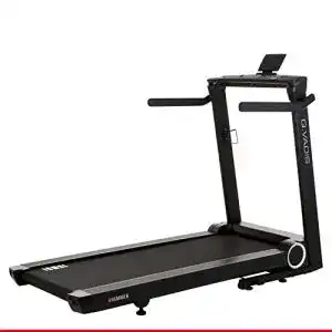Hammer Laufband Q. VADIS 7.0 – 90% vormontiertes Laufband mit Klappfunktion