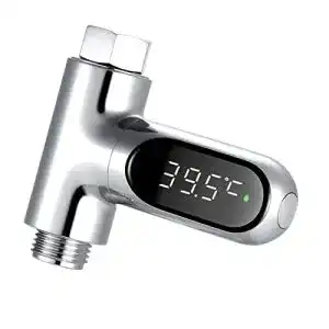 Duschthermometer Matybobe mit LED Digital Temperaturanzeige 0-100 °C