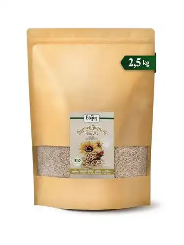 Biojoy Sonnenblumenkerne geschält, 2,5 kg, roh und ungesalzen