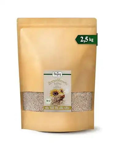Biojoy Sonnenblumenkerne geschält, 2,5 kg, roh und ungesalzen