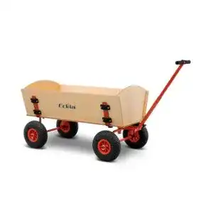 Bollerwagen aus Holz von Eckla im Vergleich