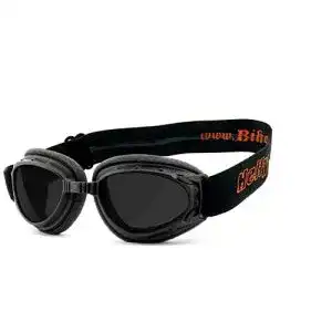 Motorradbrille Helly Bikereyes – Retro Bikerbrille mit Sicherheitsglas
