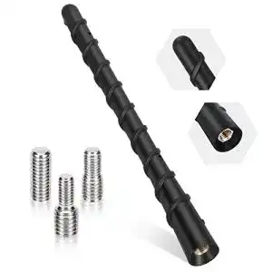Kurze Autoantenne Pairier 18cm für Autoradio Dachantenne Universal Kfz