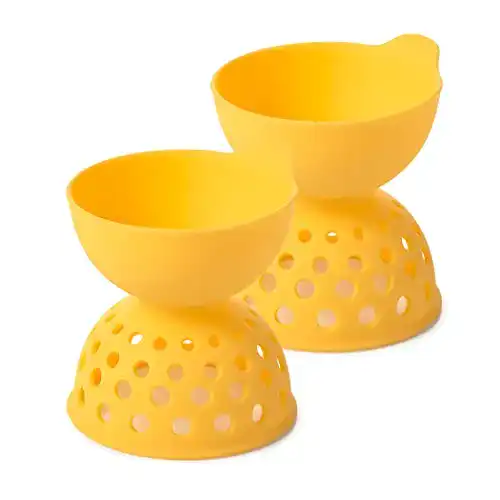 Eier-Pochierer Oxo Good Grips Set aus BPA-freiem Silikon