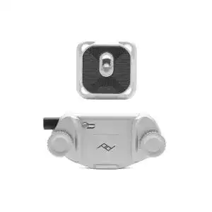 Kamerahalterung Rucksack Peak Design Capture Camera Clip V3 Silber