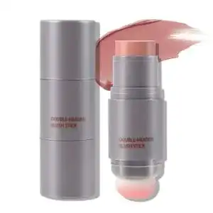 Creme-Rouge Boobeen Creme Rouge Stick Doppelkopf für Wangen, Lippen und Augen