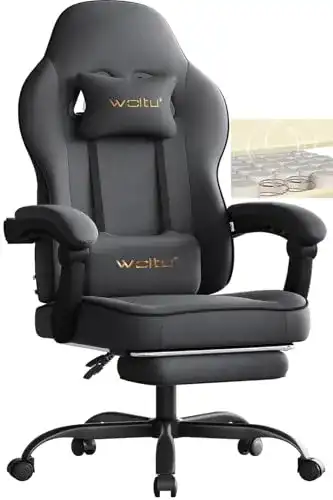 Gaming-Stuhl bis 100 Euro von Woltu Ergonomischer Stuhl aus Stoff