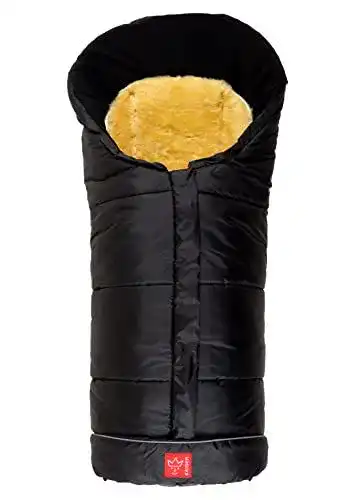 Baby Fußsack Kaiser 6571125 Sheepy in Schwarz