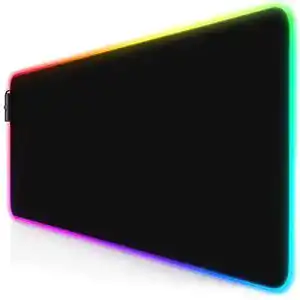 Gaming Mauspad Titanwolf RGB mit LED Beleuchtung und 800×300 mm