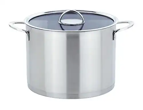 Kochtopf 10 Liter GSW 893268 Elegance mit Glasdeckel 26 cm