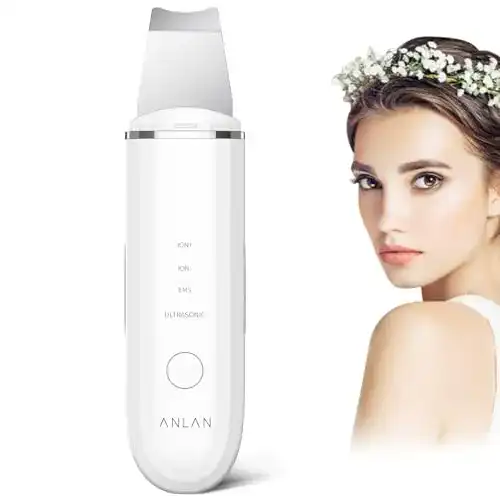 Ultraschallpeelinggerät Anlan Skin Scrubber für Hautreinigung und Aknebehandlung