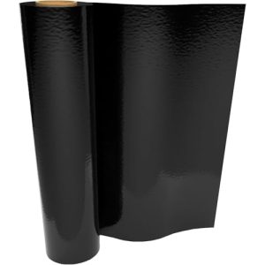 PE-Folie Baufolie Typ 150 2m x 50m schwarz abdeckende Schutzfolie für Bauarbeiten