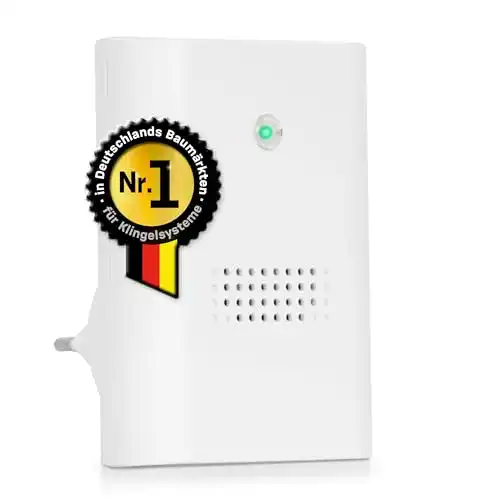 Heidemann Funkklingel HX Plug-In – Erweiterbare Funkempfänger für Steckdose