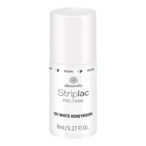 Weißer Nagellack von alessandro Striplac in UV-Qualität