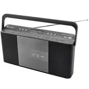Soundmaster RCD1870SW tragbares Digitalradio mit CD-Player und Wecker