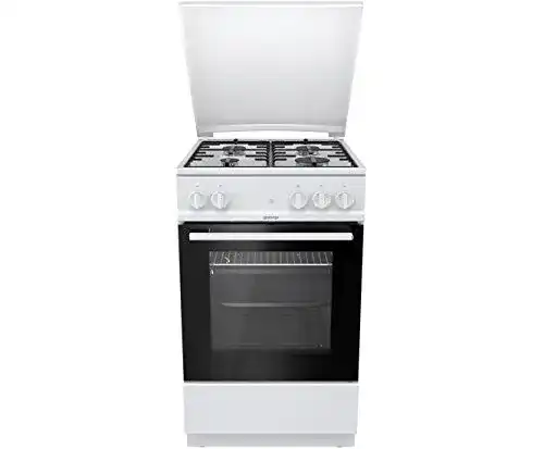 Gasherd mit Gasbackofen Gorenje G5111WH in Weiß, Energieeffizienz A+