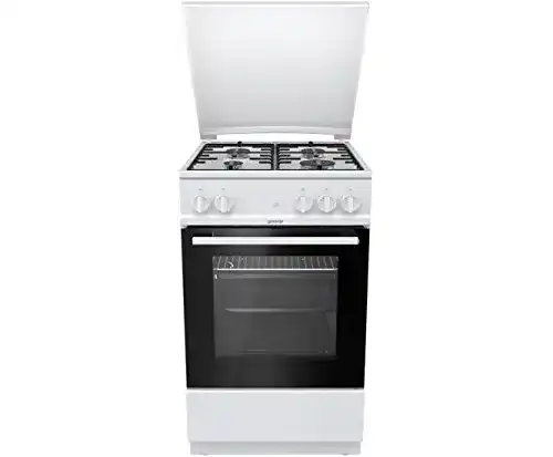 Gasherd mit Gasbackofen Gorenje G5111WH in Weiß, Energieeffizienz A+