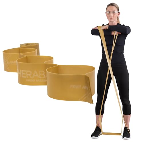 Thera-Band CLX Widerstandsband mit Schlaufen für vielseitiges Training