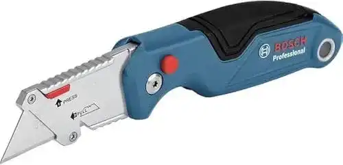 Bosch Professional Universalschneider Klappmesser mit Klingenfach