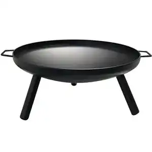 Feuerschale 58 cm aus lackiertem Eisen für Garten und Terrasse