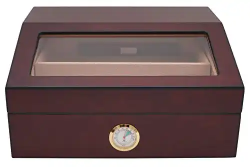 Zigarren-Humidor GERMANUS Vitrine Heinrich 237 aus Zedernholz