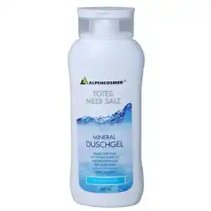 Totes Meer Duschgel von Alpencosmed mit Salz für die Hautpflege