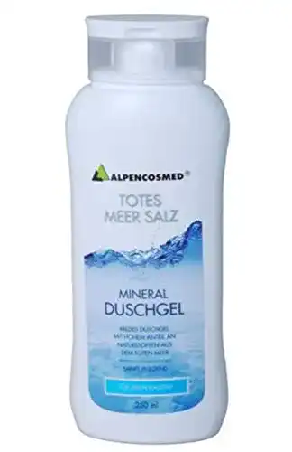 Totes Meer Duschgel von Alpencosmed mit Salz für die Hautpflege