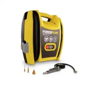 Powerplus POWX1705 Kofferkompressor – Tragbarer Luftkompressor mit Zubehör