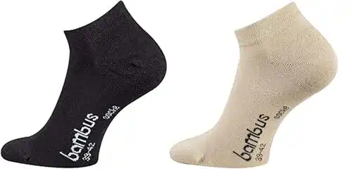 Bambussocken TippTexx 24 Unisex, 12 Paar Ökotex Sneakersocken