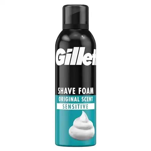 Gillette Classic Rasierschaum für Männer – Bartpflege und Nassrasur