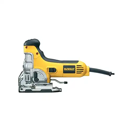 DeWalt DW333K Pendelhub-Stichsäge mit 701 Watt Leistung