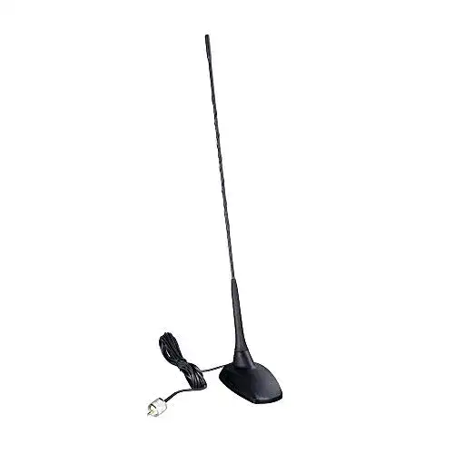 CB-Magnetfußantenne Albrecht CBM-516 mit 4 m Kabel und PL-Stecker