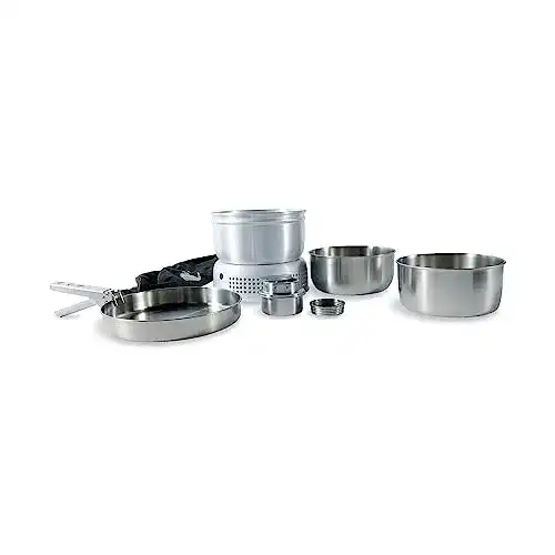 Tatonka Multi Set mit Spirituskocher 8-teiliges Camping-Kochset