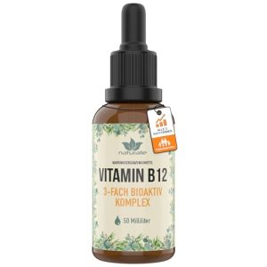 Vitamin B12 Tropfen Naturalie – Hochdosierte B12 Tropfen ohne Alkohol