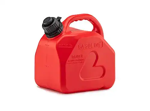 Benzinkanister 5 Liter von Blurea Kraftstoffbehälter mit Sicherheitssystem