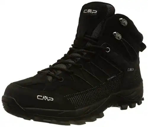 Bergschuhe Unisex CMP Rigel Mid Trekking Schuhe WP in Schwarz