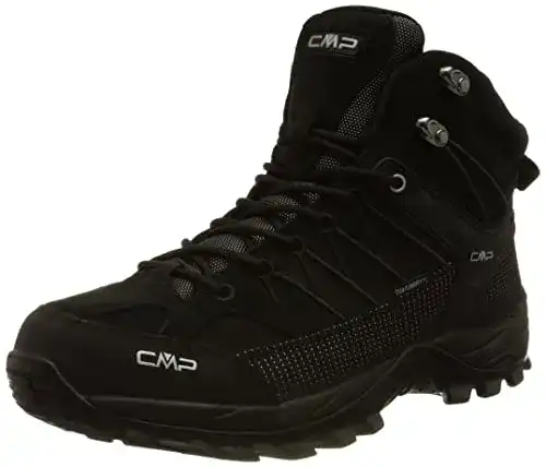 Bergschuhe Unisex CMP Rigel Mid Trekking Schuhe WP in Schwarz