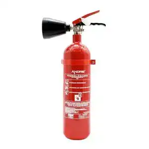 CO₂ Feuerlöscher Andris 2kg Kohlendioxid für EDV-Anlagen