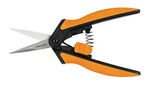 Fiskars Blumenschere Solid Micro-Tip SP130 für präzises Schneiden