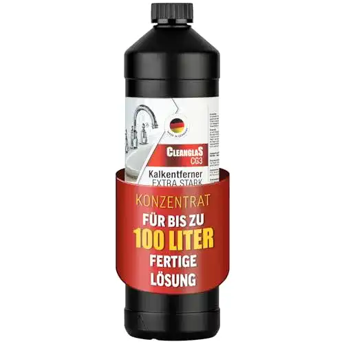 Urinsteinentferner CleanglaS CG3 – Kalklöser für Dusche und Armaturen