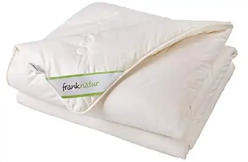 Ganzjahresbettdecke aus Lyocell Tencel und Bio-Baumwolle von franknatur 140×220