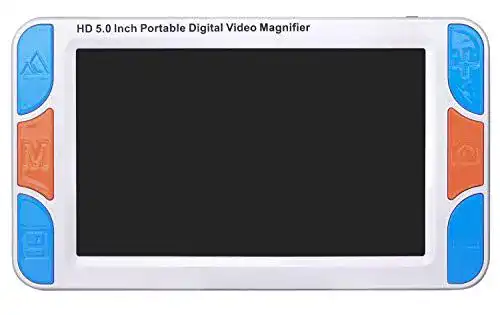 Digitale Lupe mit 5 Zoll Bildschirm für Sehbehinderte