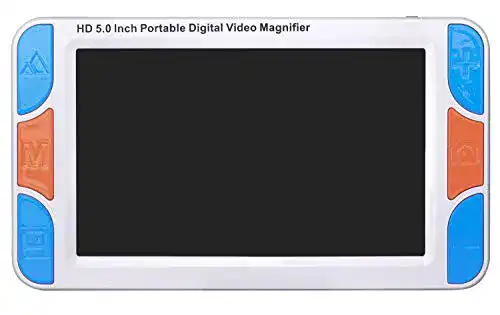 Digitale Lupe mit 5 Zoll Bildschirm für Sehbehinderte